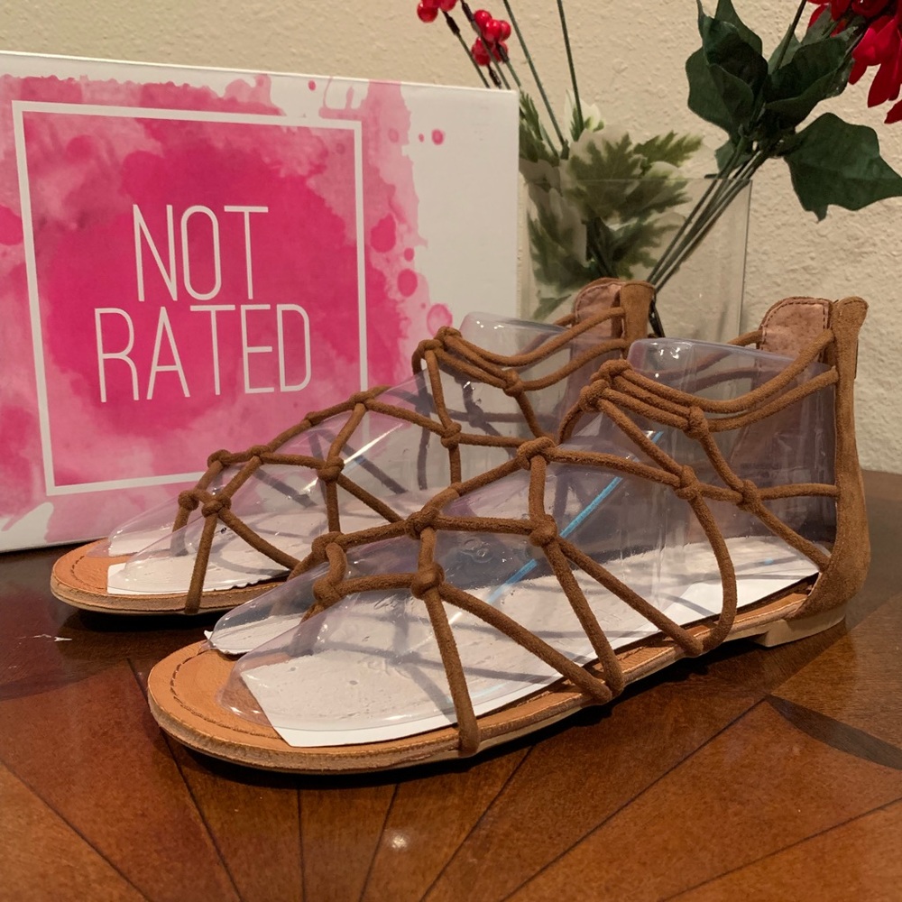 Not Rated strappy sandals! NIB! - Picture 1 of 5